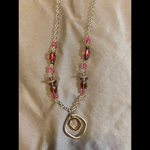 Christopher & Banks Beaded Necklace - new!